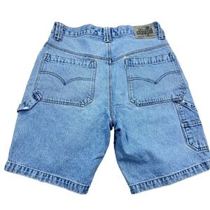 Vintage Levis Silver Tab Shorts Men 33 Loose Fit Carpenter Blue Jean Jorts 90s